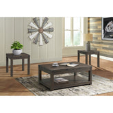 Colorado Occasional Coffee Table w/Lift Top Charcoal – SKU TCO100CTLT | Elements