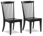 Tampa Furniture Outlet Lutz - Ashley Furniture - Brenkerton Dining Room - Dining Chair (Set of 2) / Black - PCD591-01X2