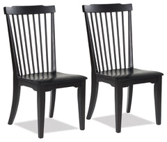 Tampa Furniture Outlet Lutz - Ashley Furniture - Brenkerton Dining Room - Dining Chair (Set of 2) / Black - PCD591-01X2