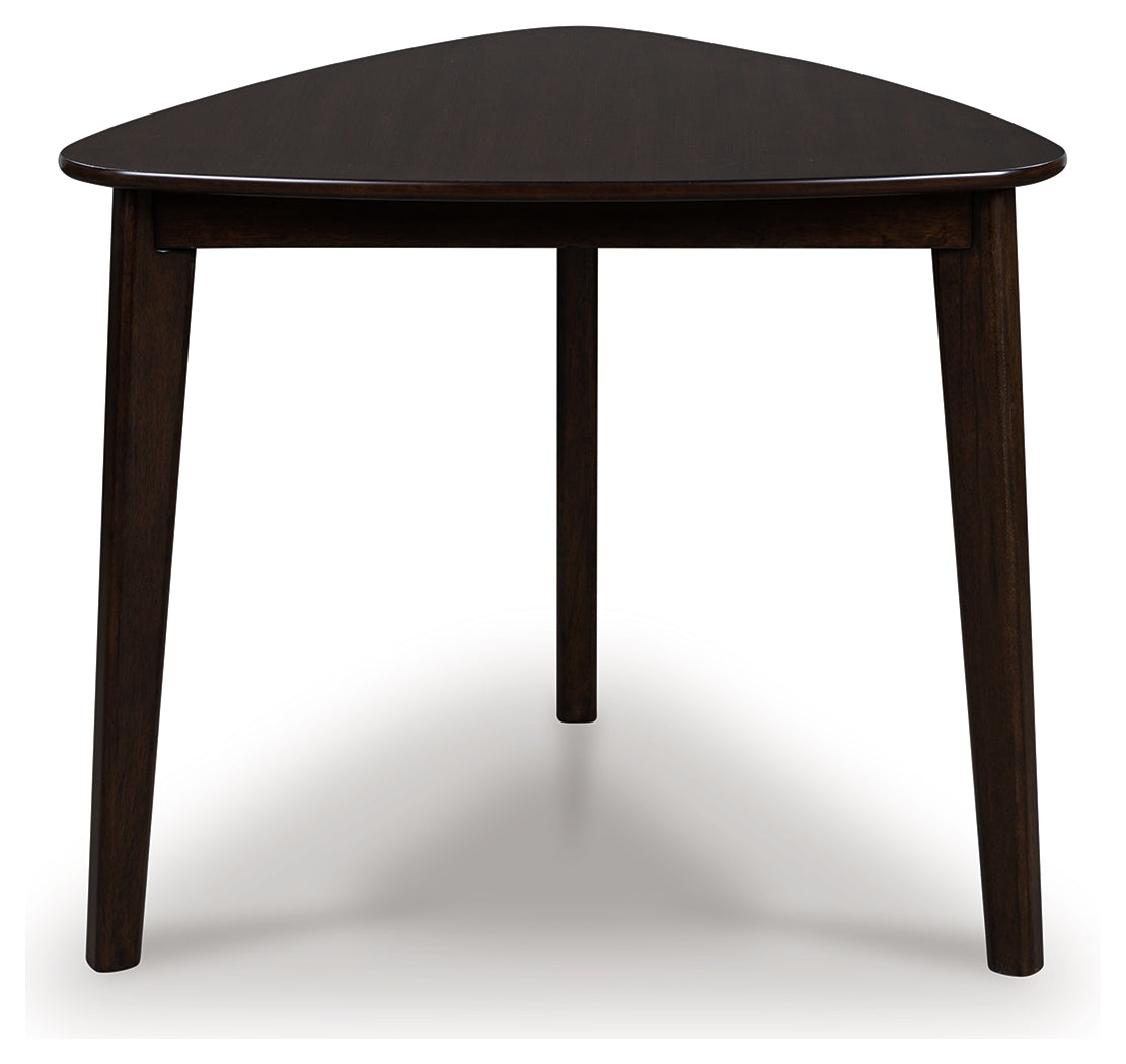 Tampa Furniture Outlet Lutz - Ashley Furniture - Mallenette Dining Room - Triangle Dining Room Table - PCD607-16