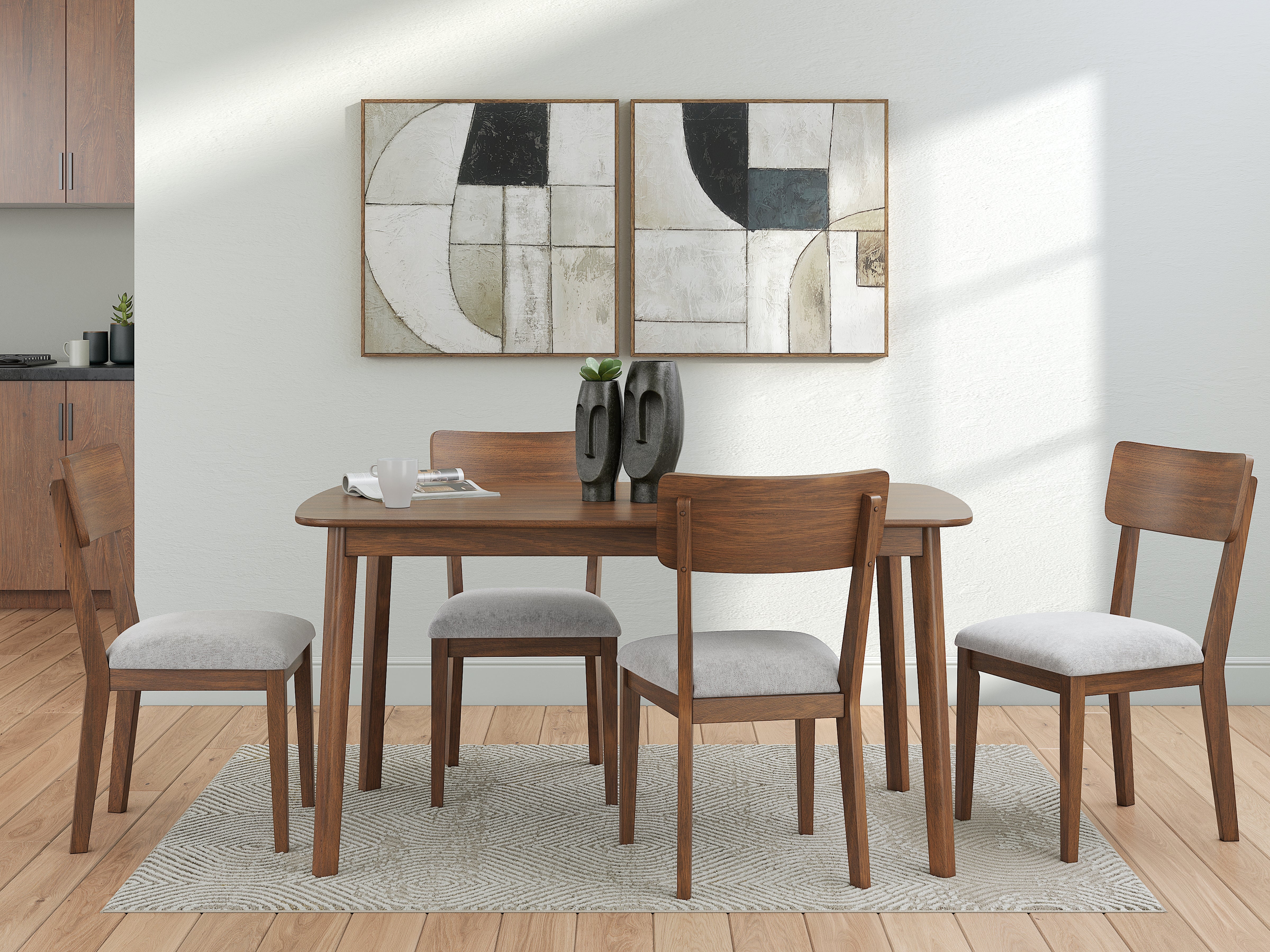 Tampa Furniture Outlet Lutz - Ashley Furniture - Tameride Dining Room - Dining Room Table Set (5/CN) - PCD609-225