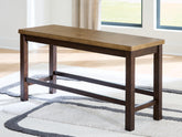 Tampa Furniture Outlet Lutz - Ashley Furniture - Rylandeen Dining Room - Double Counter Bench (1/CN) - PCD651-09