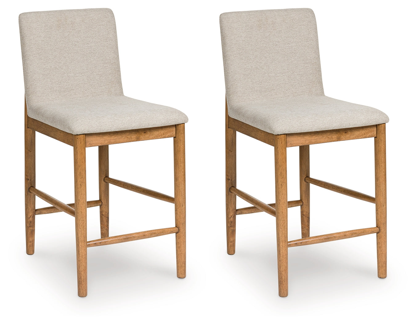 Tampa Furniture Outlet Lutz - Ashley Furniture - Isanti Dining Room - Counter Height Barstool (Set of 2) - D752-124X2