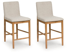 Tampa Furniture Outlet Lutz - Ashley Furniture - Isanti Dining Room - Counter Height Barstool (Set of 2) - D752-124X2