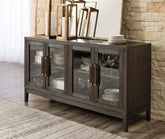 Tampa Furniture Outlet Lutz - Ashley Furniture - Burkhaus Dining Room - Dining Room Server / Dark Brown - D984-60