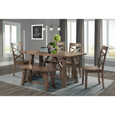 Renegade 64" 6pc Dining Set(Kd) – SKU DRN1006DS | Elements