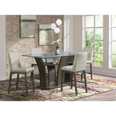 Dapper Rectangular Counter Dining Table – SKU DPR500CDTB | Elements