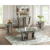 Dapper Rectangular Coffee Table Grey – SKU TPR350CT | Elements