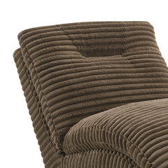 Dominick II Chaise in Masis Cocoa