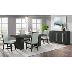 Donovan Upholstery Side Chair Dark (2 Per Pack) – SKU DDV100SC | Elements