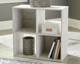 Tampa Furniture Outlet Lutz - Ashley Furniture - Paxberry Four Cube Organizer - Four Cube Organizer / Whitewash - EA1811-2X2