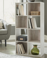 Tampa Furniture Outlet Lutz - Ashley Furniture - Paxberry Eight Cube Organizer - Eight Cube Organizer / Whitewash - EA1811-4X2