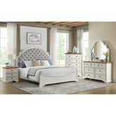 Eastwood Youth 7-Drawer Dresser in Brown and Off-White – SKU Y-13160-7-DR | Elements