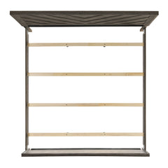 Eleanor King Bed in Mocha Grey