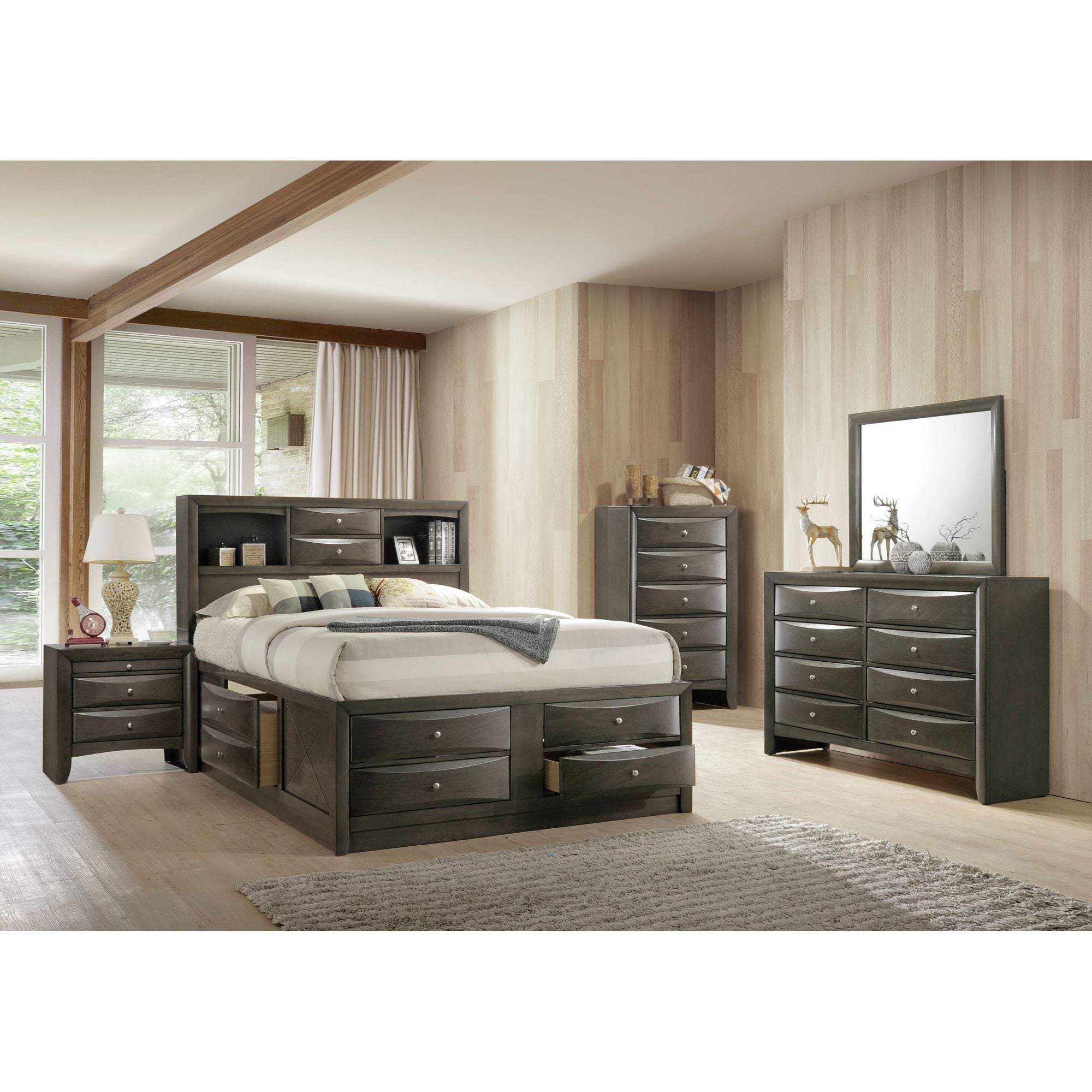 Emily Dresser & Mirror Set – SKU EG100DRMR | Elements