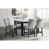 Francesca Counter Dining Gray Counter Velvet Side Chair (2 Per Pack) – SKU CFC300CVSC | Elements