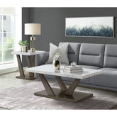 Greta Rectangular Coffee Table in grey – SKU T.6850.CT | Elements
