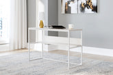 Tampa Furniture Outlet Lutz - Ashley Furniture - Deznee Office Desk - Home Office Desk / White - H162-14