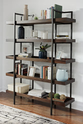 Tampa Furniture Outlet Lutz - Ashley Furniture - Starmore Bookcase - Bookcase / Brown - H633-70