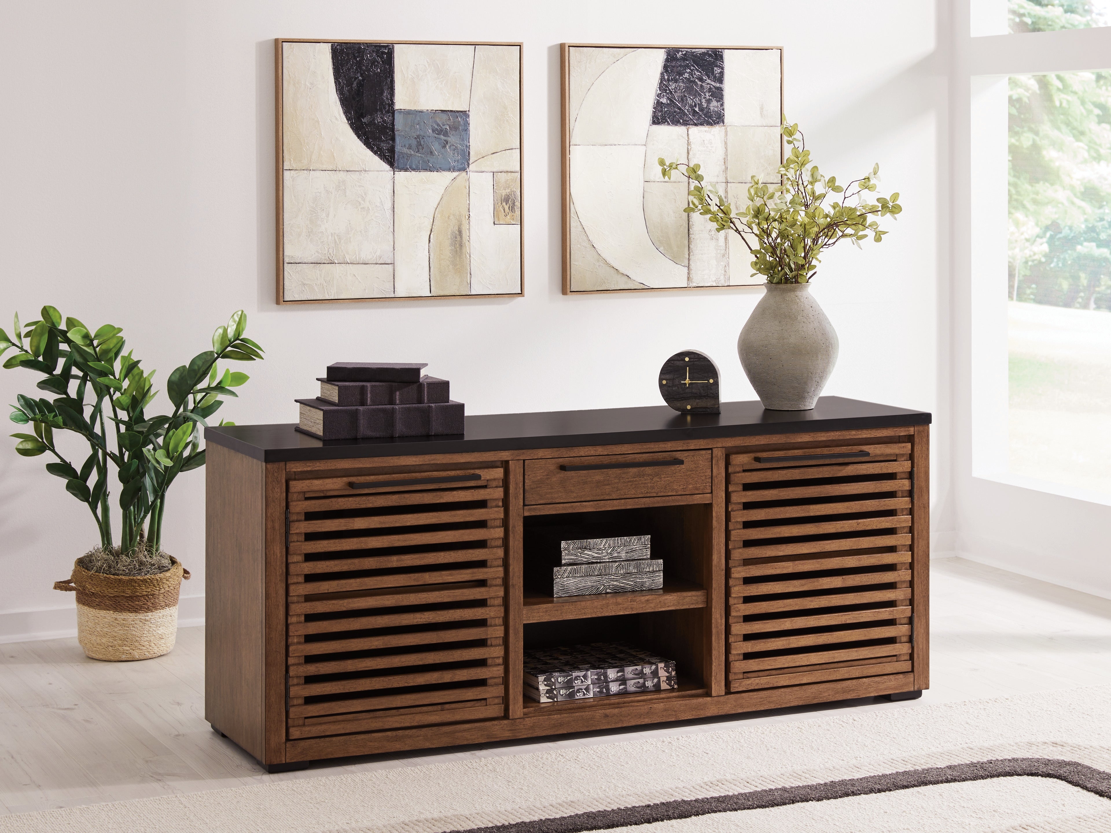 Tampa Furniture Outlet Lutz - Ashley Furniture - Kallari Bookcase - Credenza - H737-60