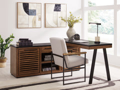 Tampa Furniture Outlet Lutz - Ashley Furniture - Kallari Office Desk - Credenza with Desk Return - H737H1