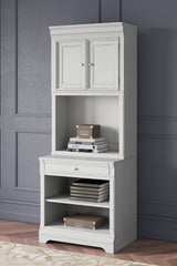 Tampa Furniture Outlet Lutz - Ashley Furniture - Kanwyn Bookcase - Bookcase / Whitewash - H777H7