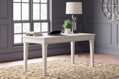 Tampa Furniture Outlet Lutz - Ashley Furniture - Kanwyn Office Desk - Home Office Desk / Whitewash - H777-44
