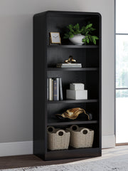Tampa Furniture Outlet Lutz - Ashley Furniture - Rowanbeck Bookcase - Large Bookcase / Black - H821-17