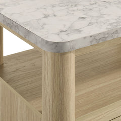 Jonas Nightstand with USB in Natural