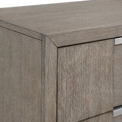 Kelis 6-Drawer Dresser in Grey