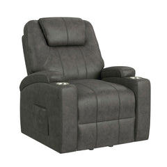 Kenmore P1 Lift Chair with Heat Massage in Simba DK Grey