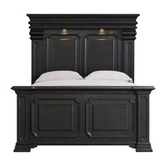 Kings Court Queen Bed in Black