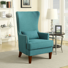 Kori 724 Chair W/Chrome Nails Heirloom Aqua/Teal (ISTA 3) – SKU UKR087100CA | Elements