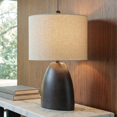 Tampa Furniture Outlet Lutz - Ashley Furniture - Sethmore Lighting - Terracotta Table Lamp (1/CN) - L101024