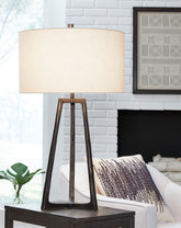 Tampa Furniture Outlet Lutz - Ashley Furniture - Ryandale Lighting - Metal Table Lamp (1/CN) / Antique Black - L208344