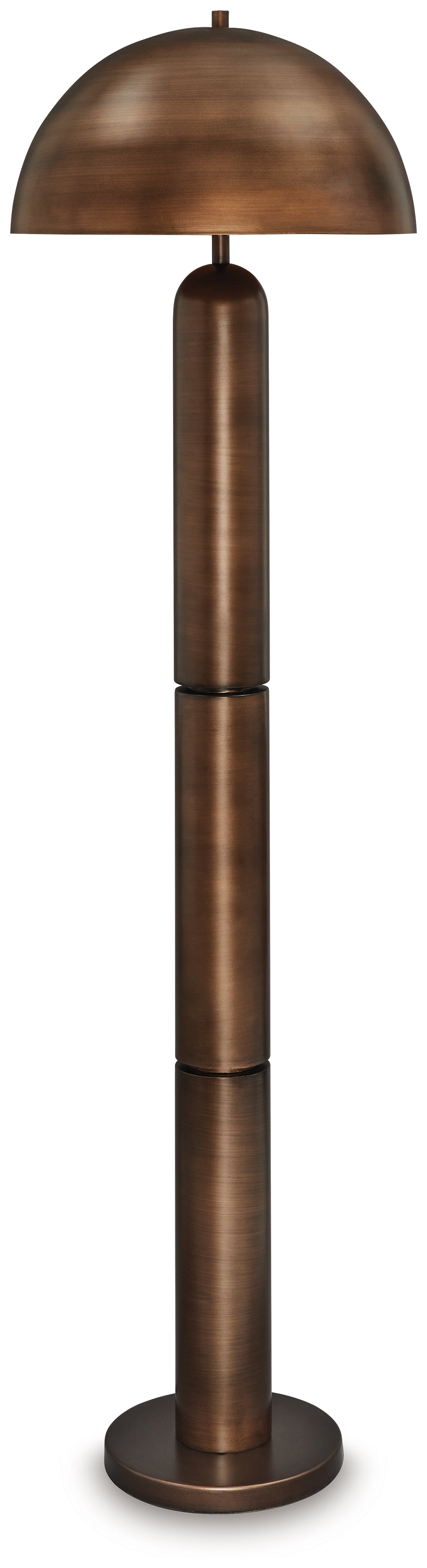 Tampa Furniture Outlet Lutz - Ashley Furniture - Wendfield Lighting - Metal Table Lamp (1/CN) / Antique Copper Finish - L208434