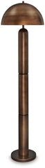 Tampa Furniture Outlet Lutz - Ashley Furniture - Wendfield Lighting - Metal Table Lamp (1/CN) / Antique Copper Finish - L208434