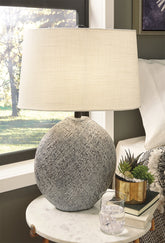 Tampa Furniture Outlet Lutz - Ashley Furniture - Harif Lighting - Paper Table Lamp (1/CN) / Beige - L235624