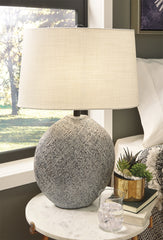 Tampa Furniture Outlet Lutz - Ashley Furniture - Harif Lighting - Paper Table Lamp (1/CN) / Beige - L235624