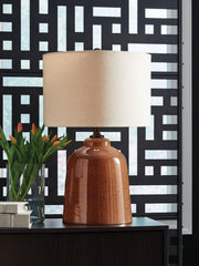 Tampa Furniture Outlet Lutz - Ashley Furniture - Aaleahya Lighting - Glass Table Lamp (1/CN) - L430904