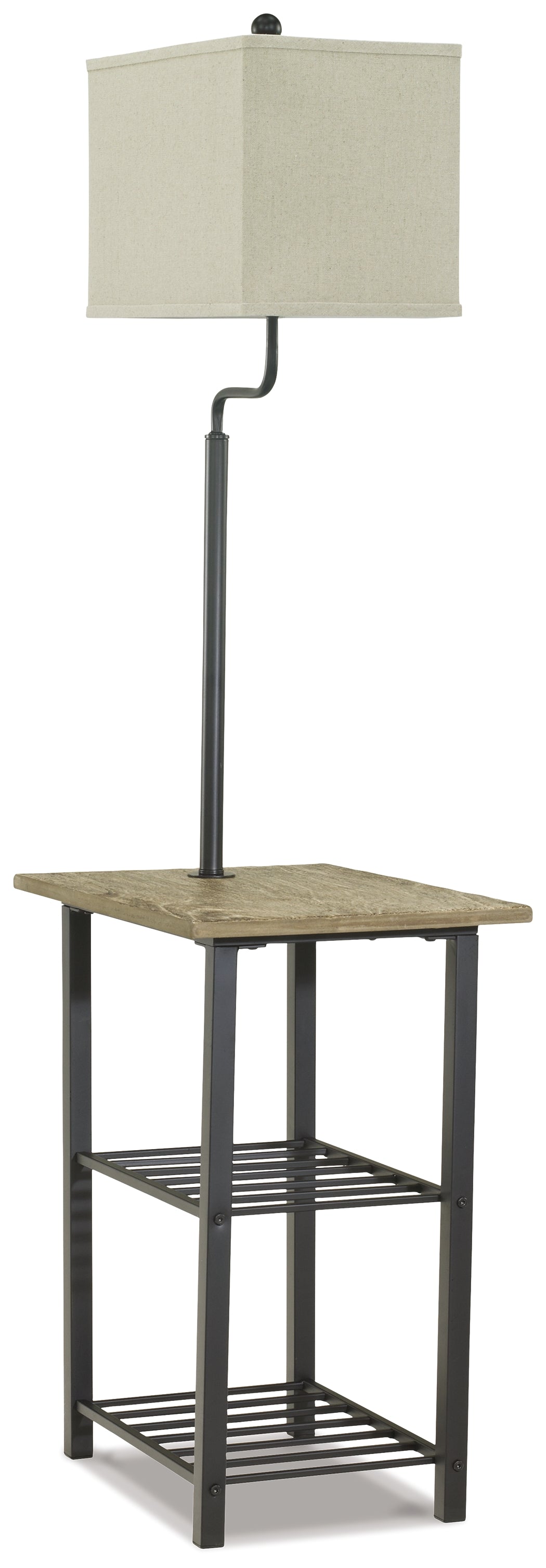 Tampa Furniture Outlet Lutz - Ashley Furniture - Shianne Lighting - Metal Tray Lamp (1/CN) / Black - L734031