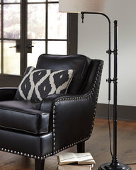 Tampa Furniture Outlet Lutz - Ashley Furniture - Anemoon Lighting - Metal Floor Lamp (1/CN) / Black - L734251