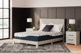 Tampa Furniture Outlet Lutz - Ashley Furniture - 12 Inch Chime Elite 2.0 Mattresses - California King / White/Blue - M42651