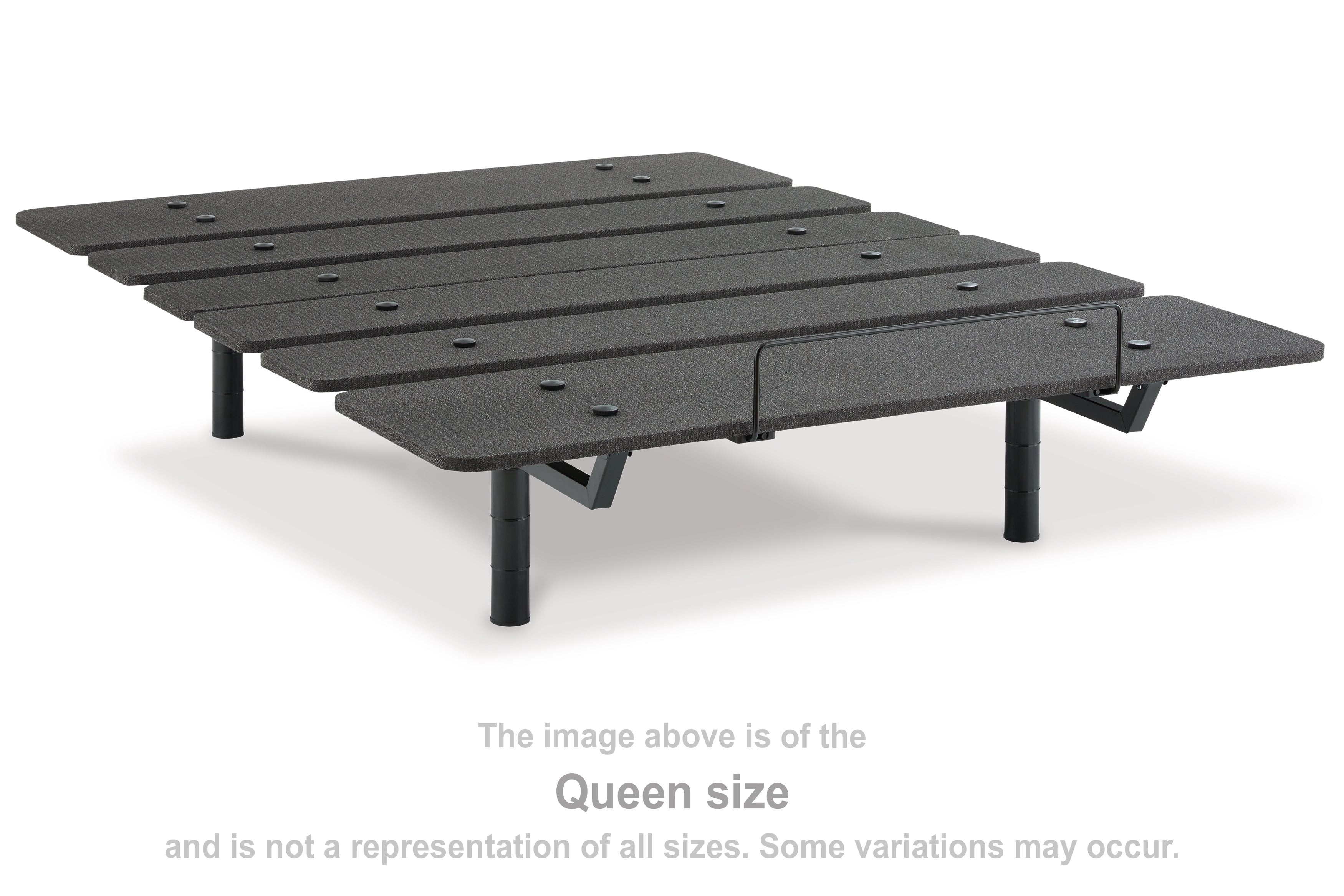 Tampa Furniture Outlet Lutz - Ashley Furniture - Cosmic Power Base King Adjustable Base - King Adjustable Base / Black - M8X242