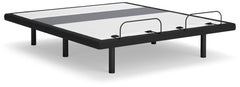 Tampa Furniture Outlet Lutz - Ashley Furniture - Best Base with Lumbar and Audio California King Adjustable Base - Cal King Adjustable Base / Black - M8X352