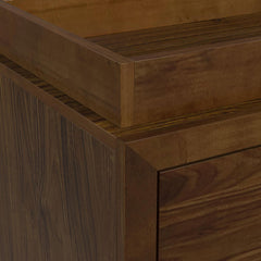 Malia Dresser and Topper in Walnut
