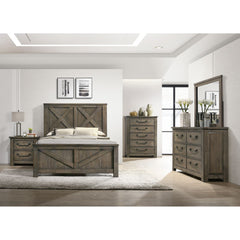 Maverick Queen Bed Grey – SKU MV500QB | Elements