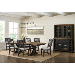 Montrose Server in Espresso and Brown