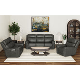 Mustang P3 Recliner in Aline Anthracite – SKU U-16110-11431-105PPP | Elements