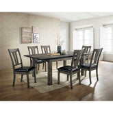 Nathan Fan Back Chair W/Pu Seat (2 Per Pack) – SKU DNH100SCPVS | Elements